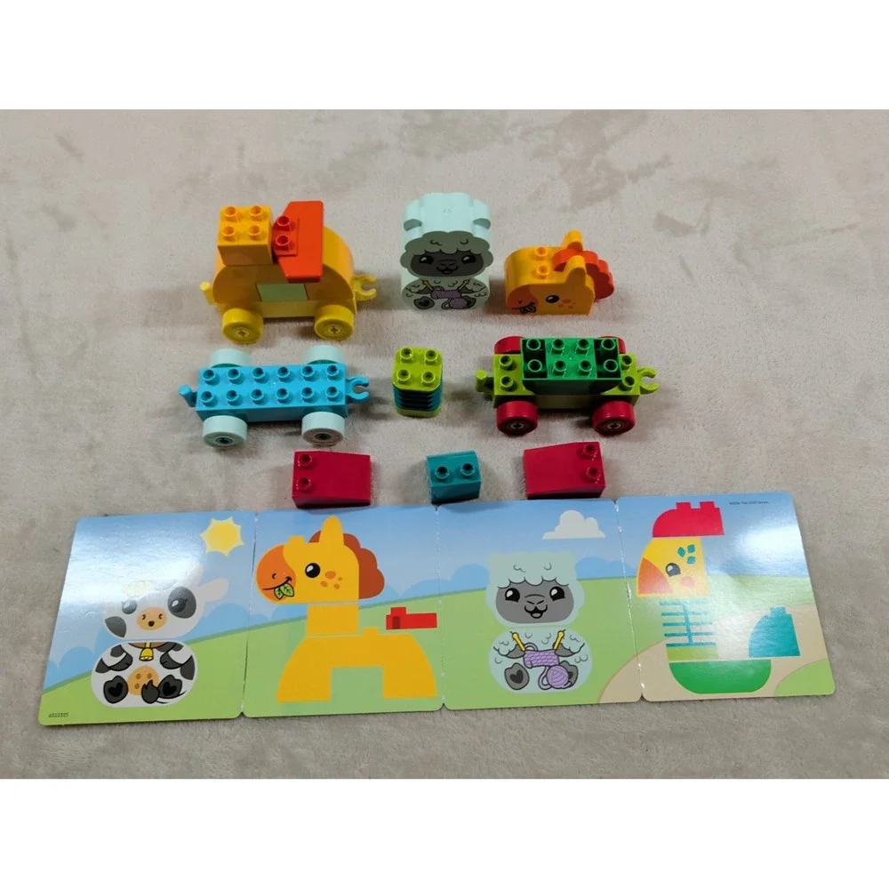 LEGO‎ Duplo My First Animal Train 10412 Building Set 19 Pieces Toddler Toy